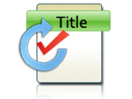 SharePoint Document Auto Title icon